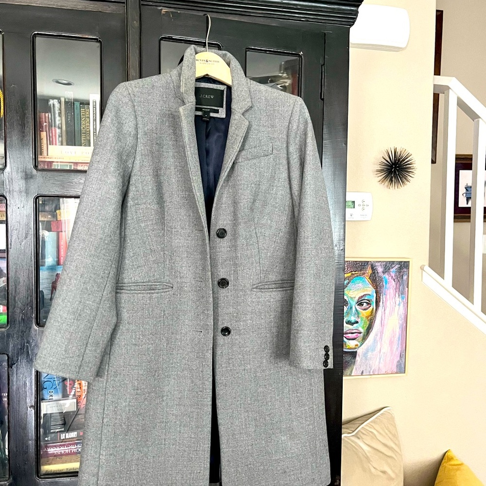 J Crew Regent Coat- Size 4